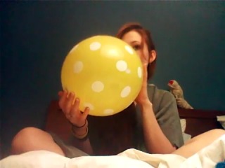 my spotted yellow balloon